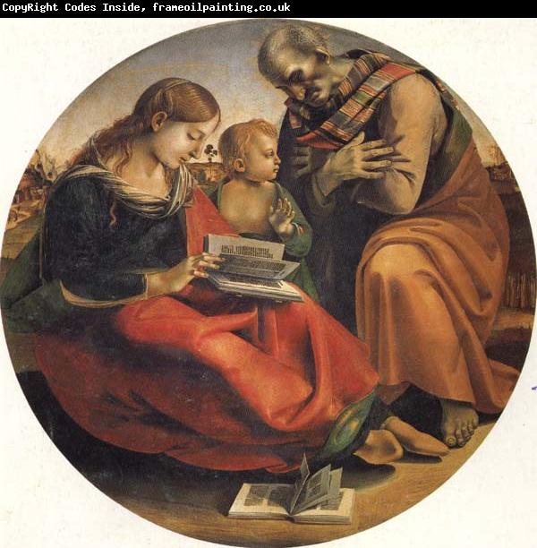 Luca Signorelli The Holy Family